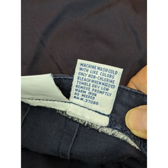 Carolina Blues Size 10 Skirt Navy Blue Long Straight Modest - Picture 6 of 6